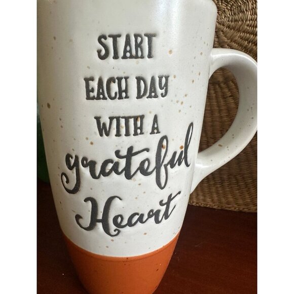 Belle Maison start each day with a grateful heart coffee mug - Picture 4 of 9